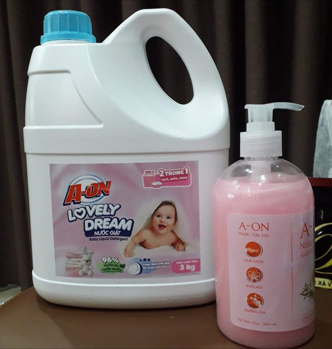 NƯỚC GIẶT AON - BÌNH 3KG
