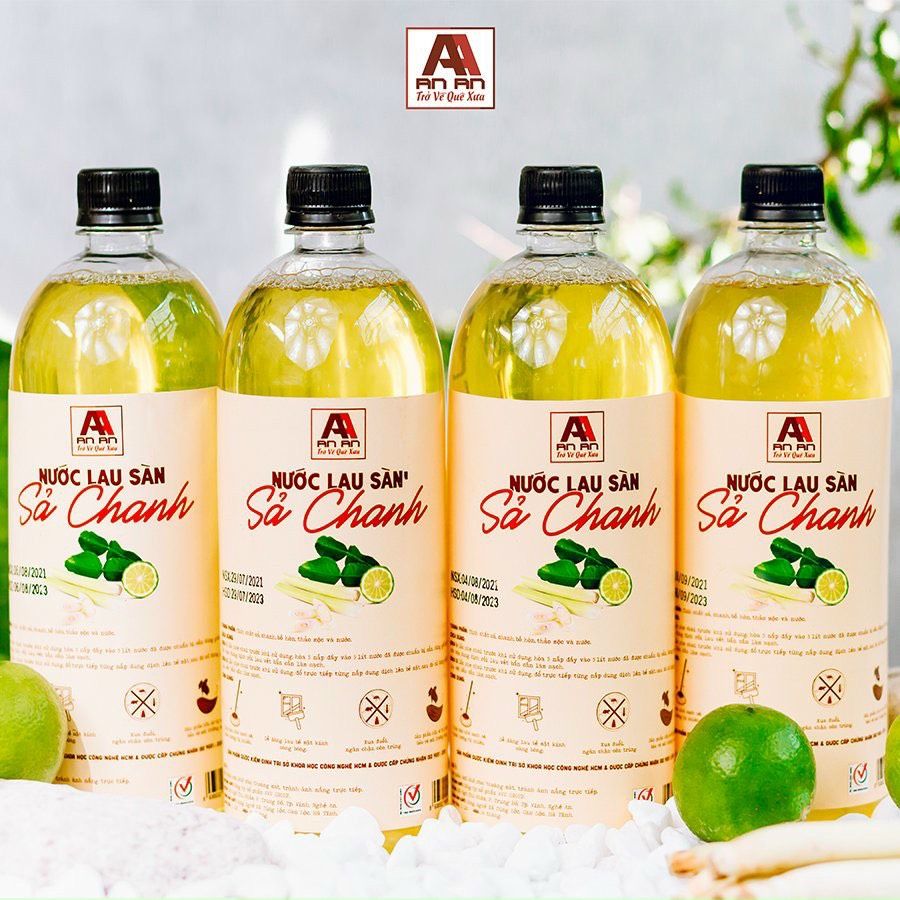LAU SÀN SẢ CHANH AN AN - CHAI 1L