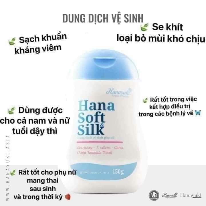DUNG DỊCH VỆ SINH HANA - Xanh