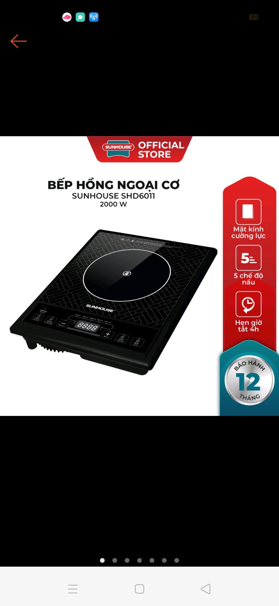 Bếp Hồng Ngoại Sunhouse