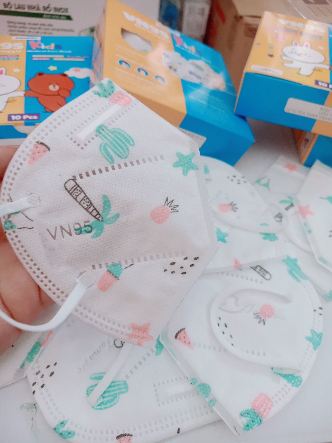 KHẨU TRANG KIDS VN95 - BÁN TỪ 3 HỘP 75K