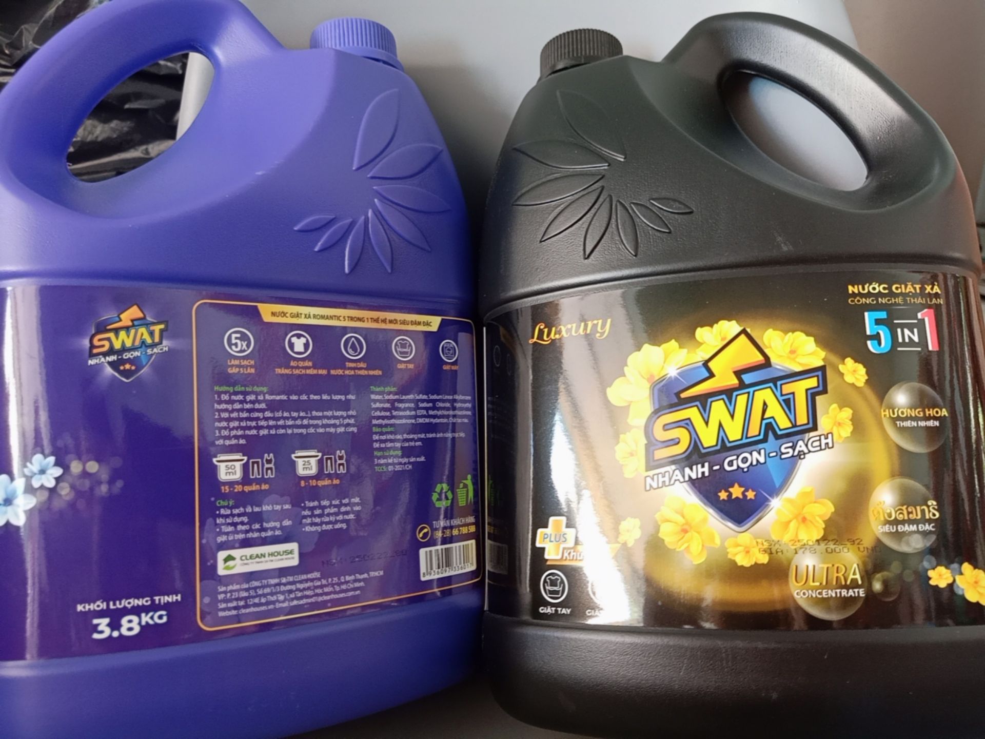 NƯỚC GIẶT SWAT = 3KG8