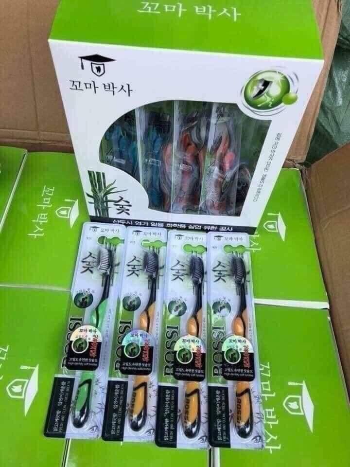 BÀN CHẢI THAN TRE - Bán Từ SET 10 CÂY