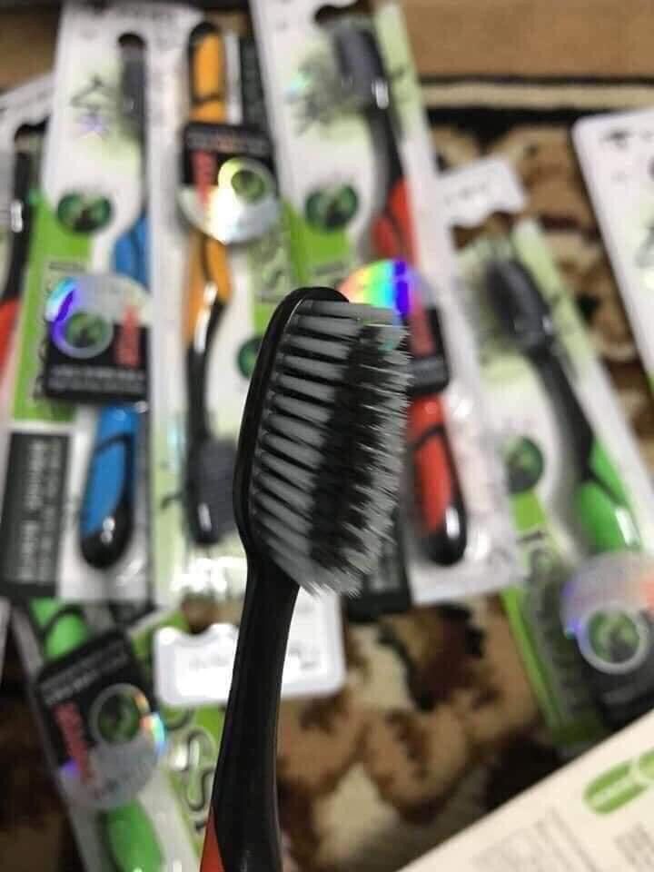 BÀN CHẢI THAN TRE - Bán Từ SET 10 CÂY