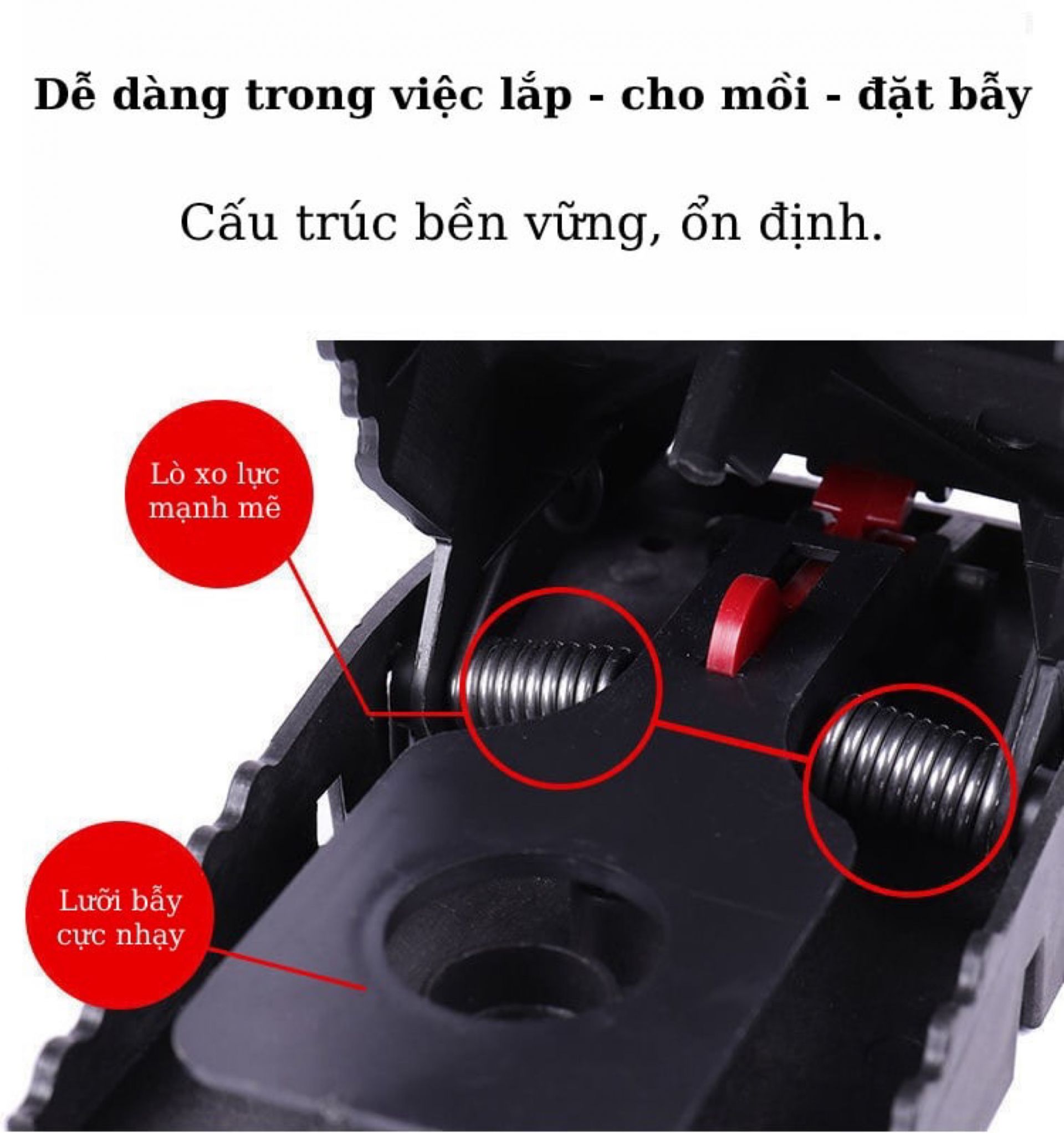 BẨY CHUỘT - BÁN TỪ 2 CÁI
