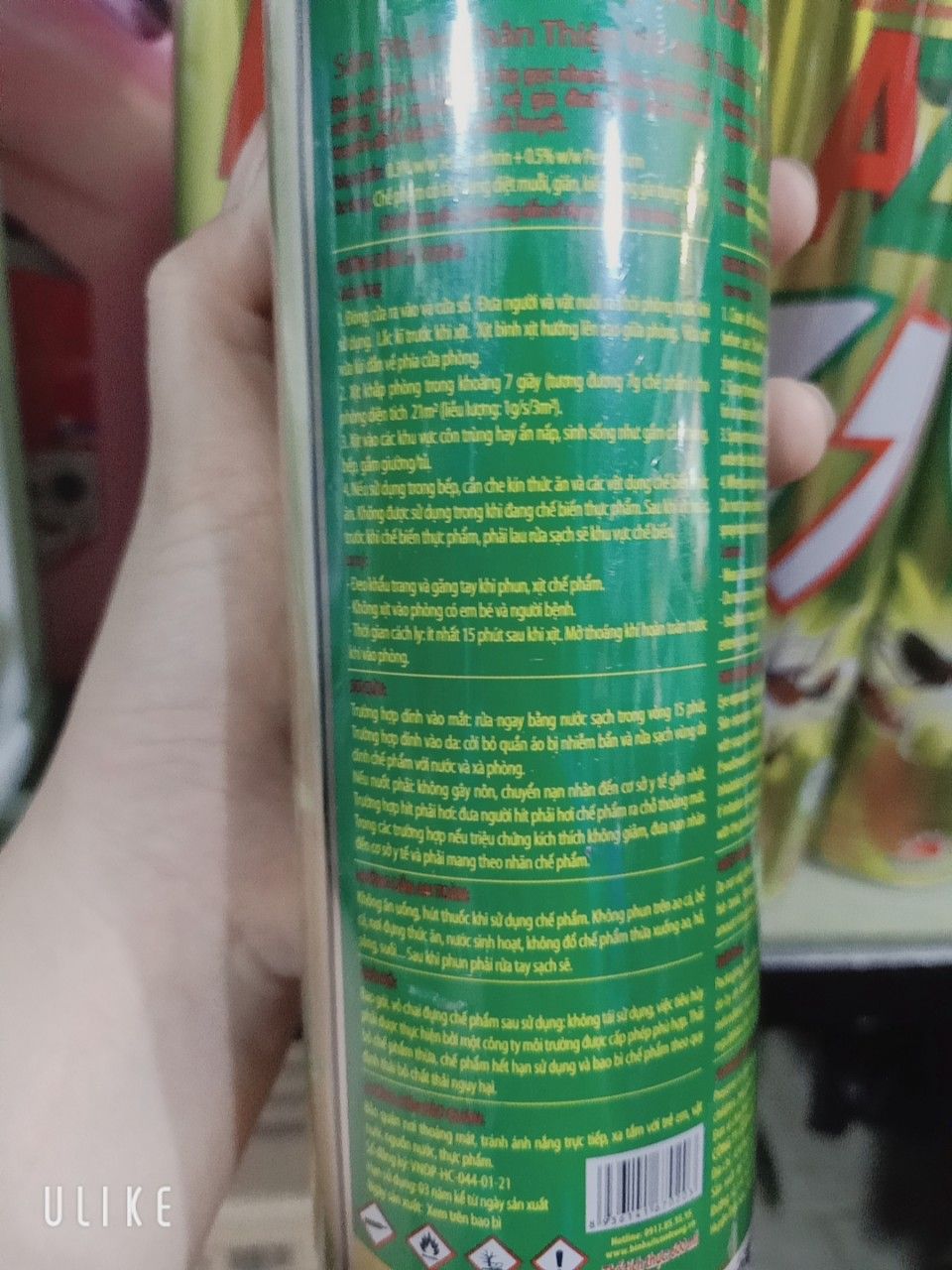 BÌNH XỊT MUỖI AZ