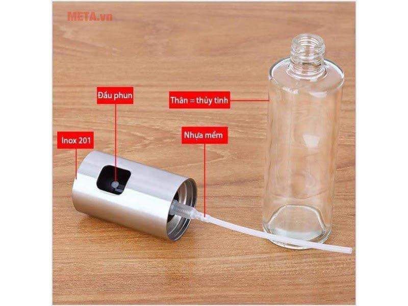 BÌNH XỊT DẦU - set 2 bình 