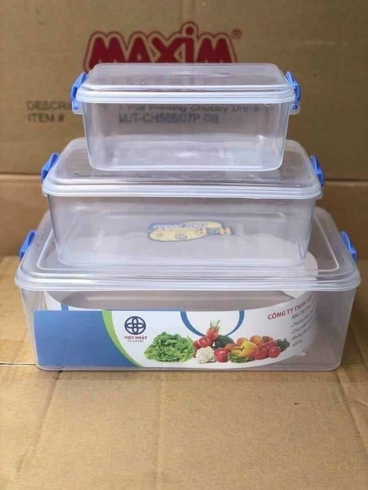 BỘ 3 HỘP VUÔNG VIỆT NHẬT