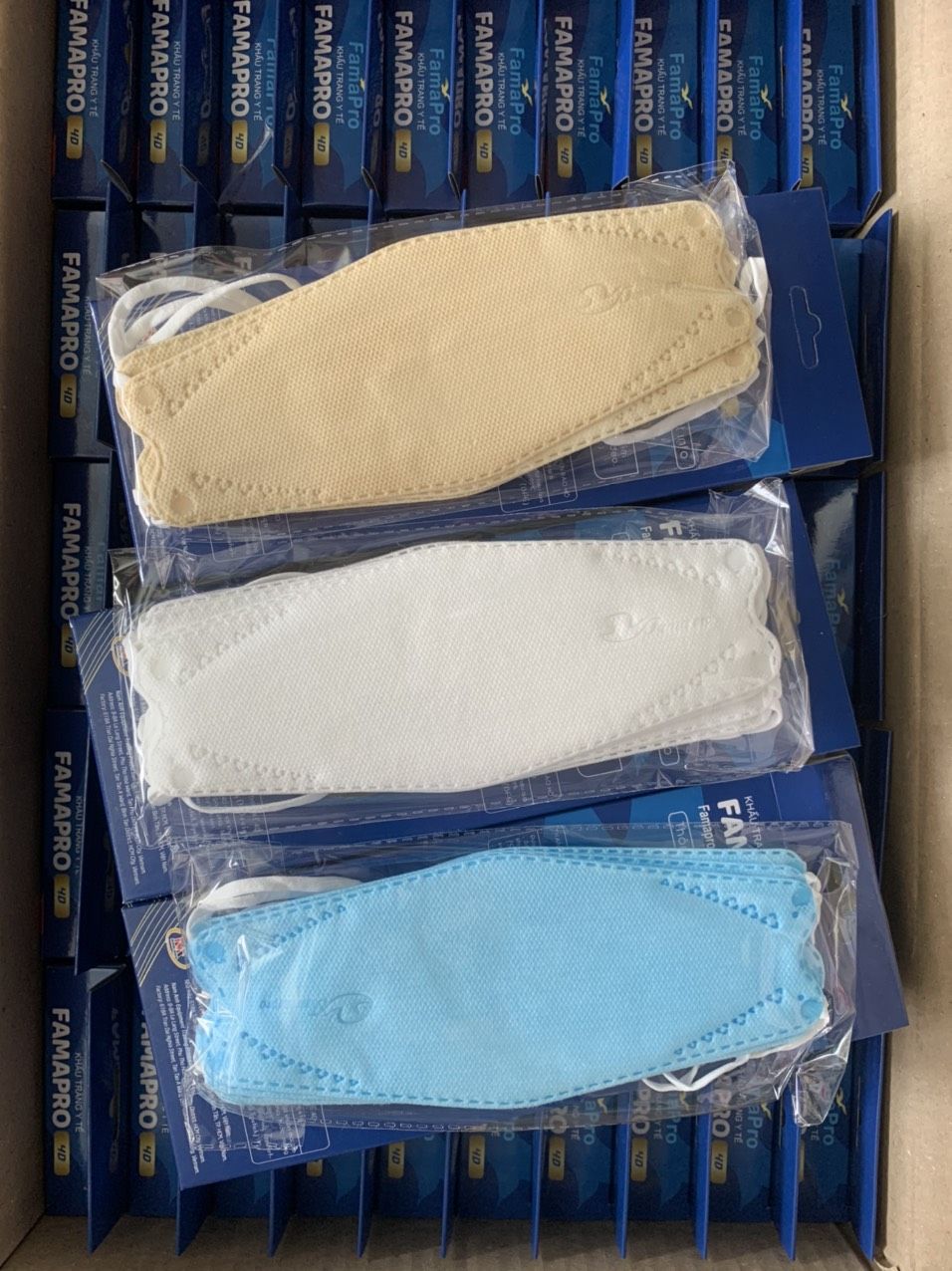 KHẨU TRANG KF94 FARMAPRO - BÁN TỪ 3 HỘP 50k