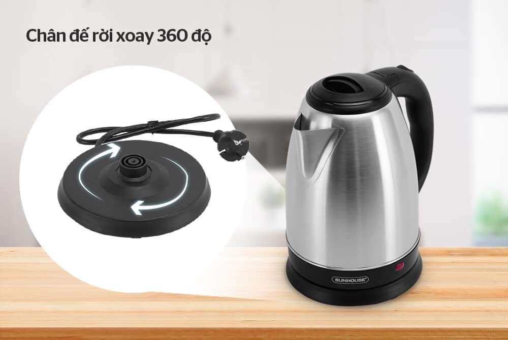 ẤM SIÊU TỐC SUNHOUSE 1057 -  1,5L