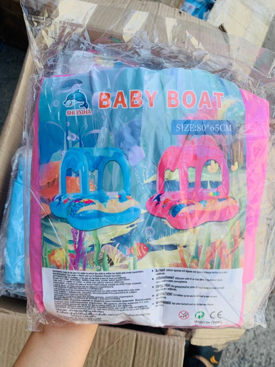 Phao Bơi Chống Lật Cho Bé 