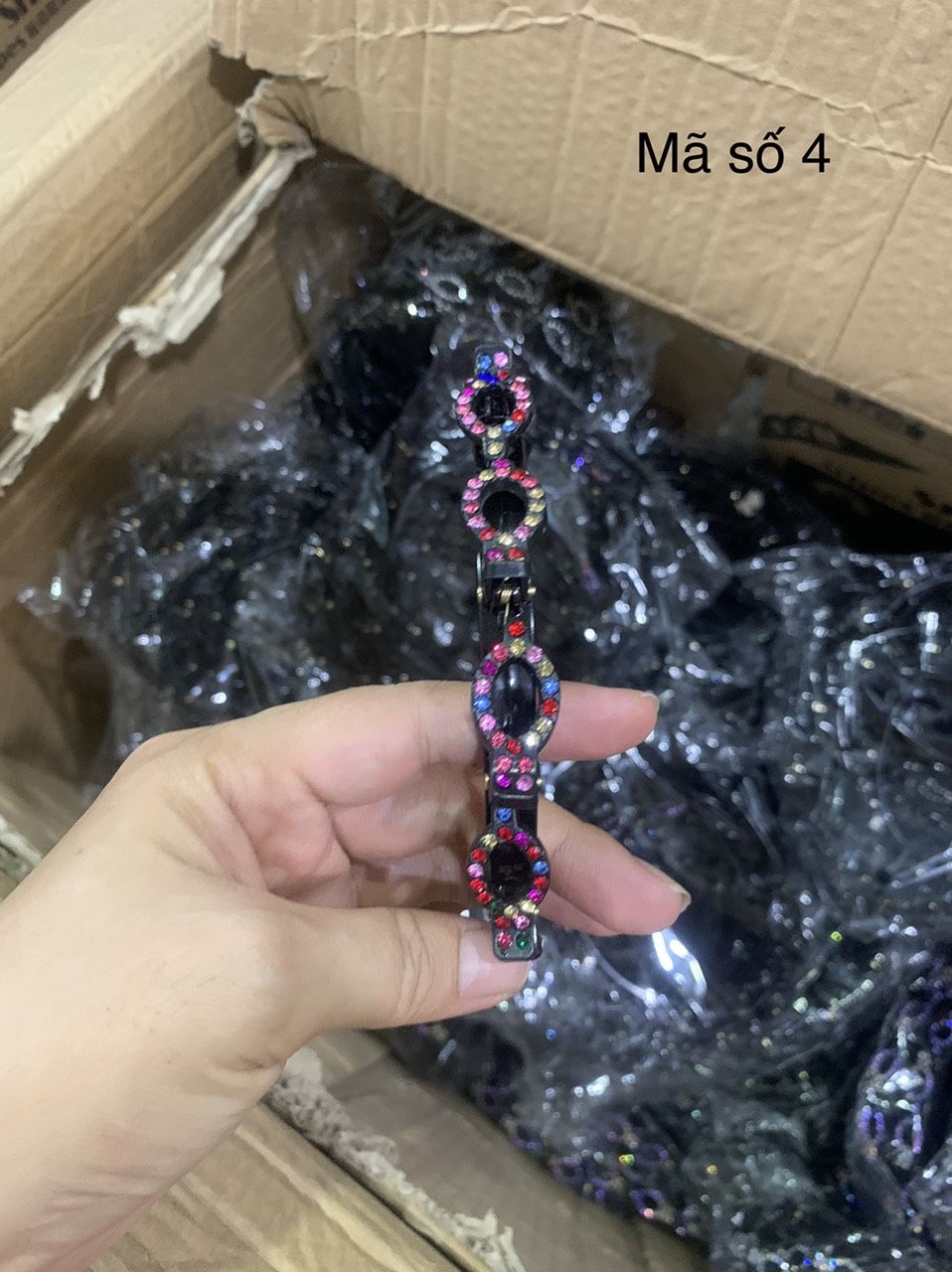 CÀI TÓC CÓ KẸP ĐÁ - BÁN TỪ 2 CÁI Người Lớn