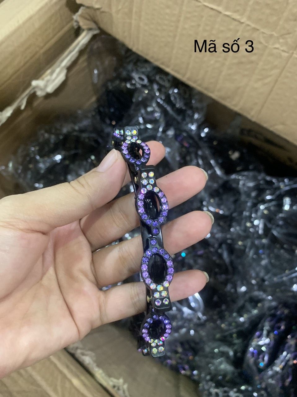 CÀI TÓC CÓ KẸP ĐÁ - BÁN TỪ 2 CÁI Người Lớn