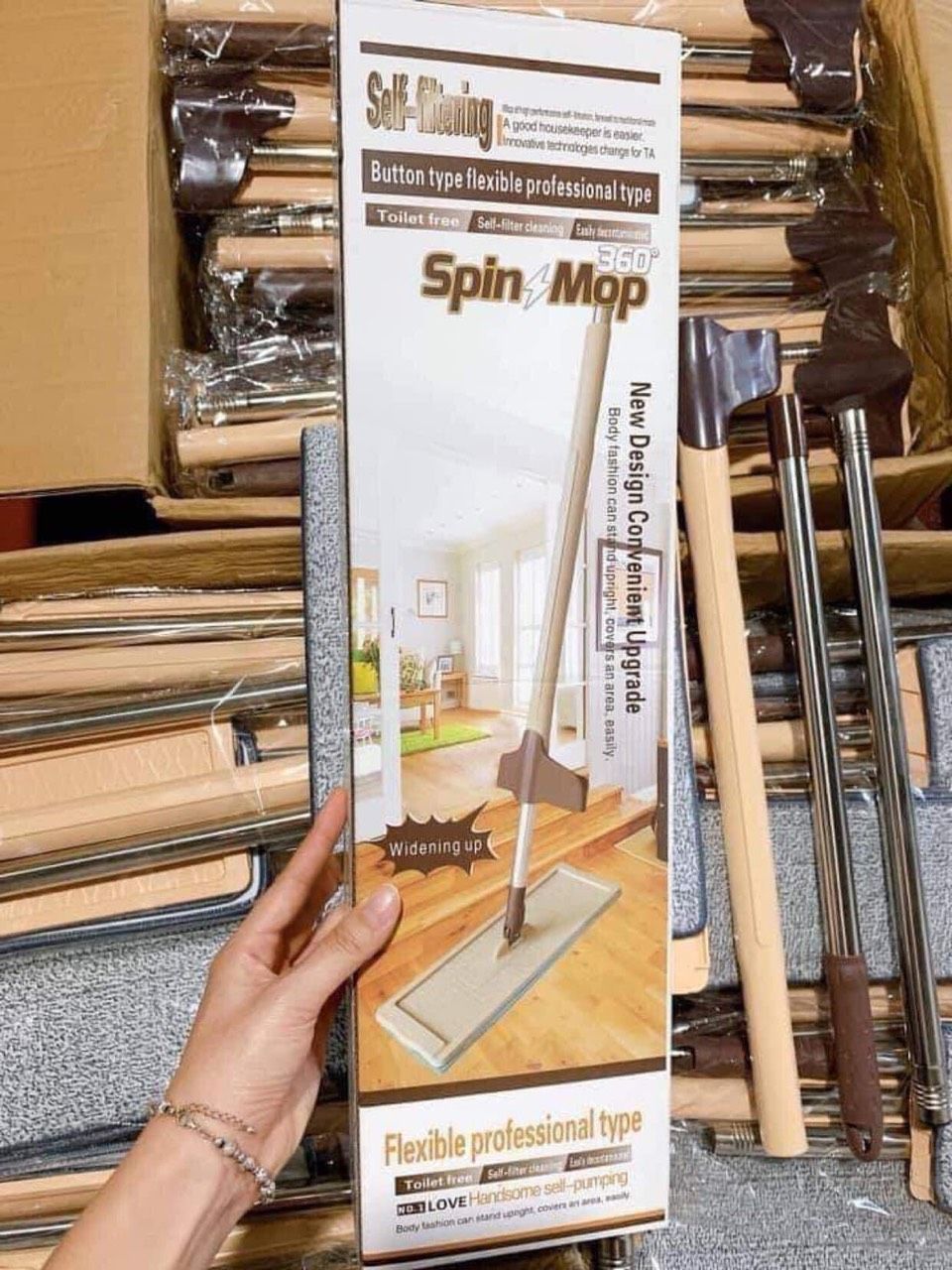 CÂY LAU NHÀ TỰ VẮT