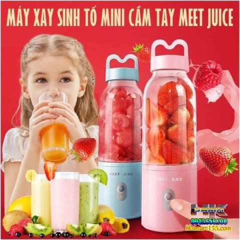MÁY XAY SINH TỐ CẦM TAY MEET JUICE 
