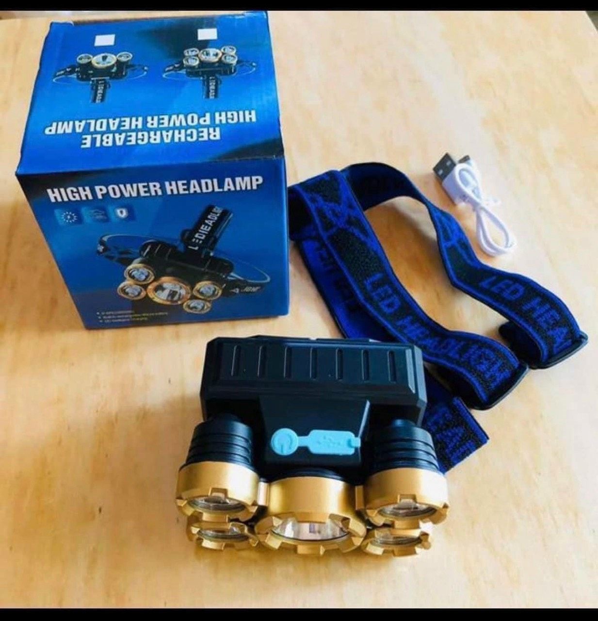 ĐÈN PIN ĐỔI ĐẦU 5 BÓNG 