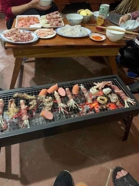 BẾP NƯỚNG THAN HOA