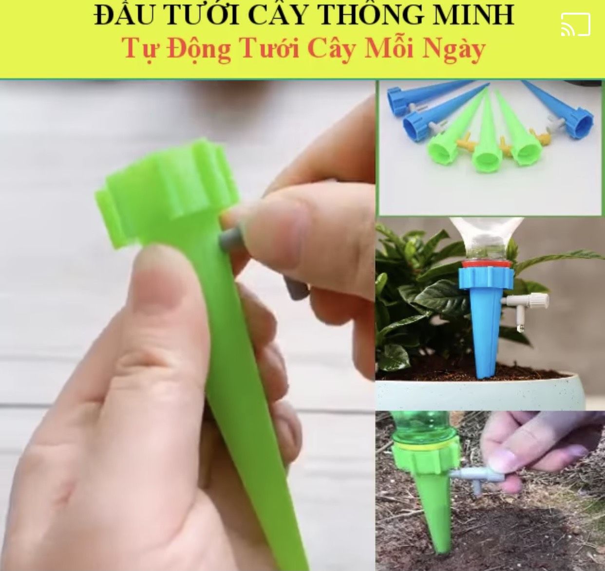 ĐẦU TƯỚI CÂY NHỎ GIỌT - BÁN TỪ 2 CÁI