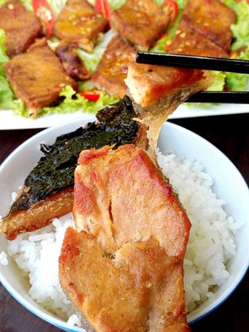 KHÔ CÁ DỨA THUẦN CHAY - KHAY 500gr