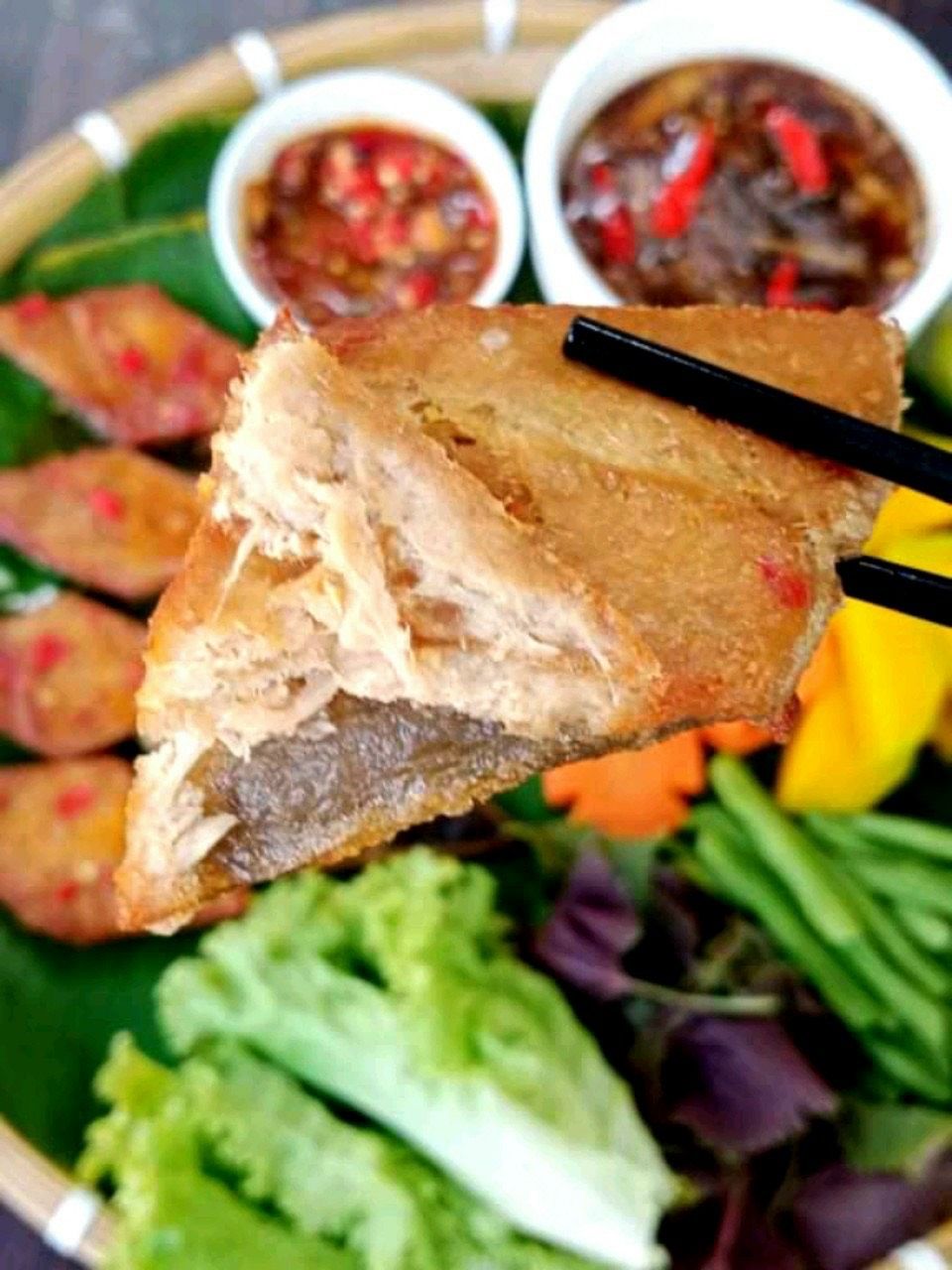 KHÔ CÁ DỨA THUẦN CHAY - KHAY 500gr