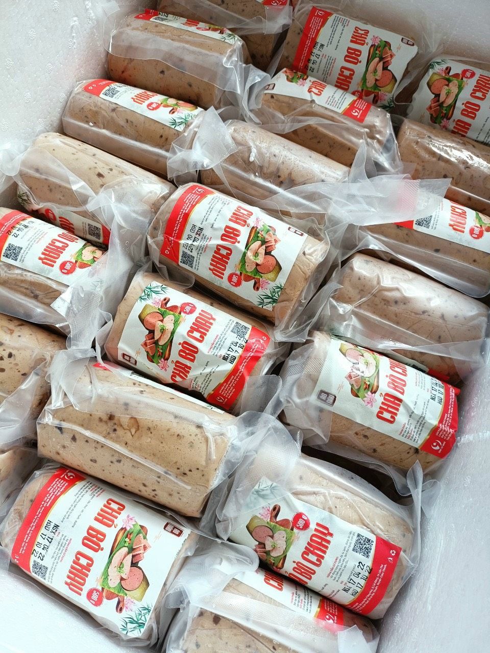 CHẢ BÒ CHAY - CÂY 500gr