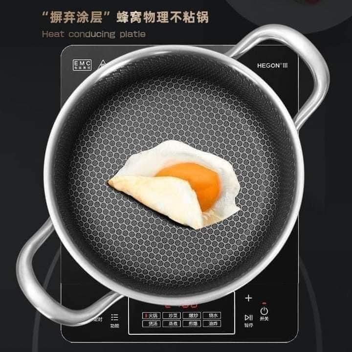 CHẢO TỔ ONG 2 QUAI SIÊU CHỐNG DÍNH