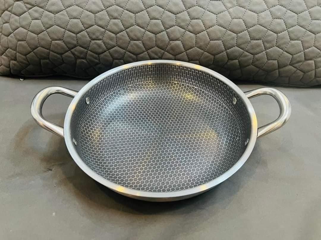 CHẢO TỔ ONG 2 QUAI SIÊU CHỐNG DÍNH