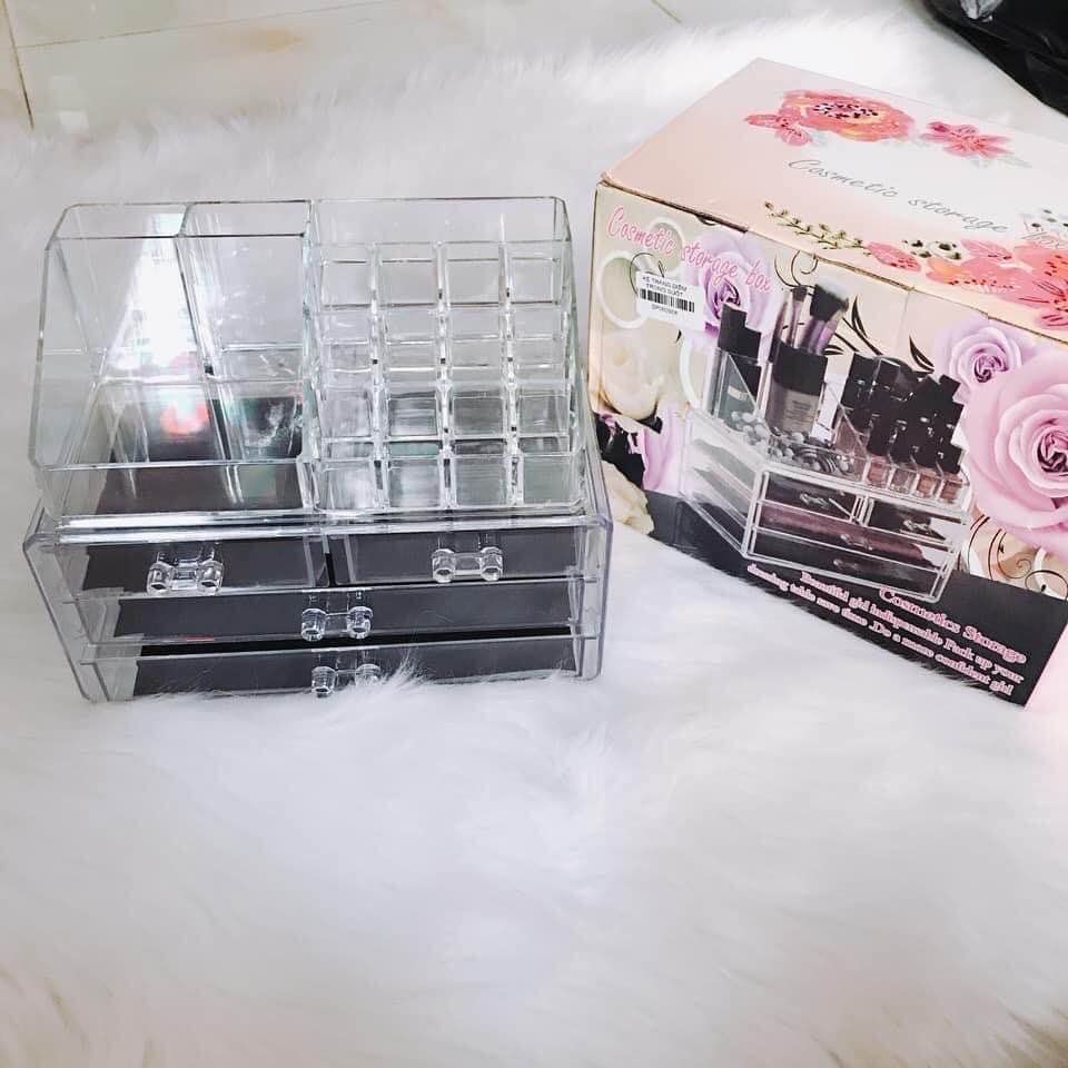 KỆ MỸ PHẨM 3 TẦNG