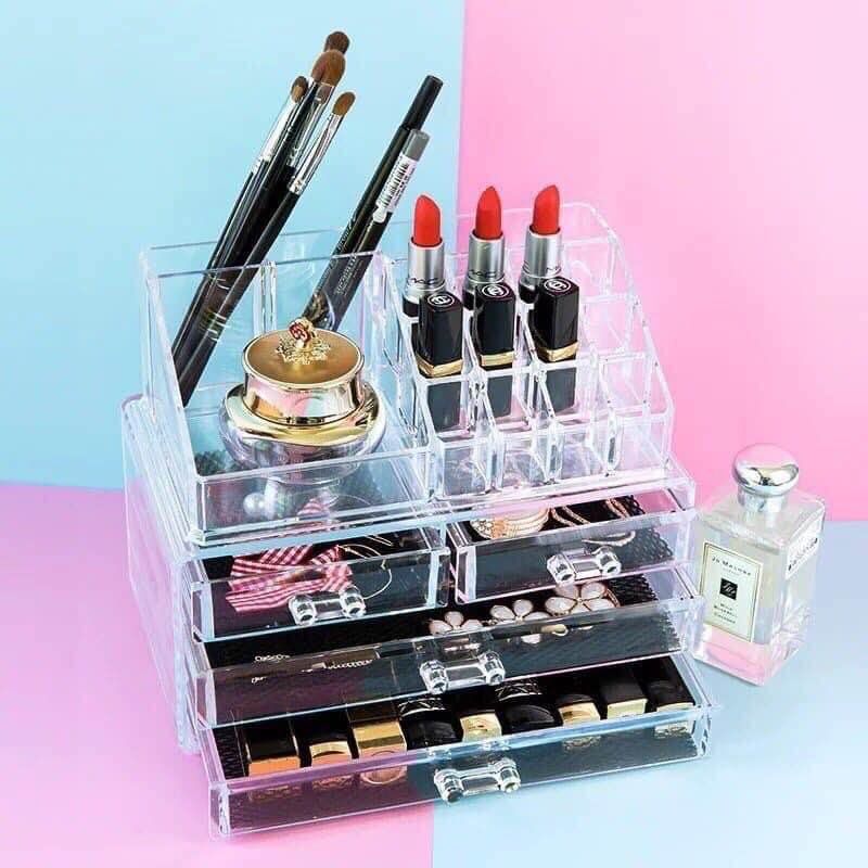 KỆ MỸ PHẨM 3 TẦNG