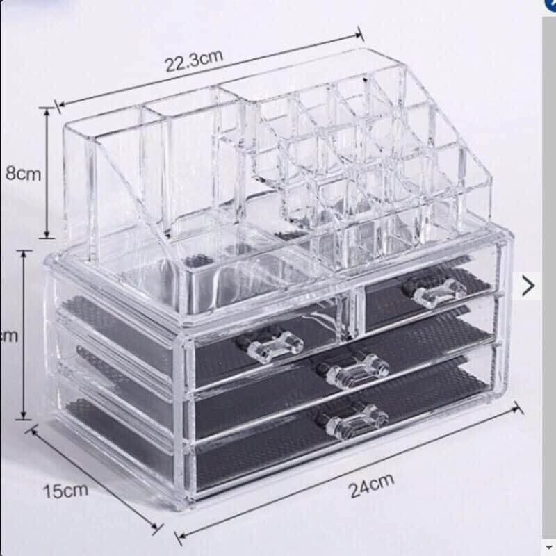 KỆ MỸ PHẨM 3 TẦNG