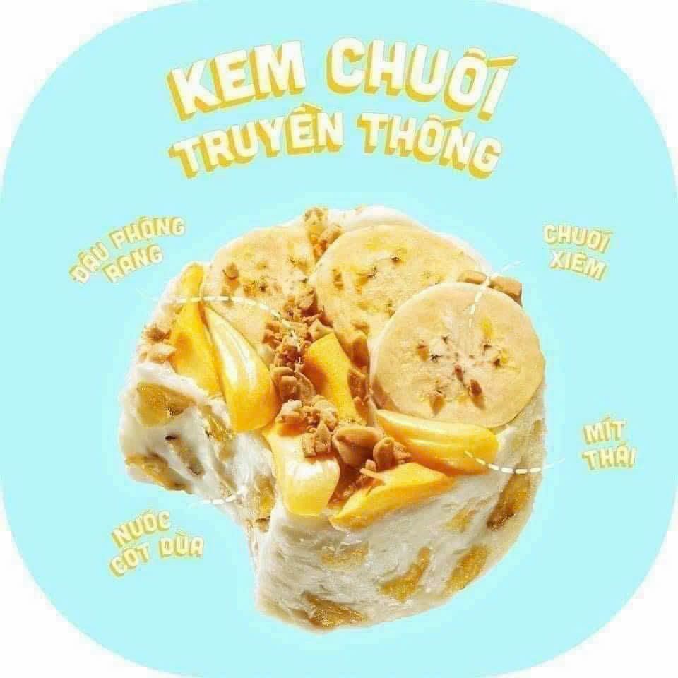 KEM CHUỐI - SET 10 BỊCH 