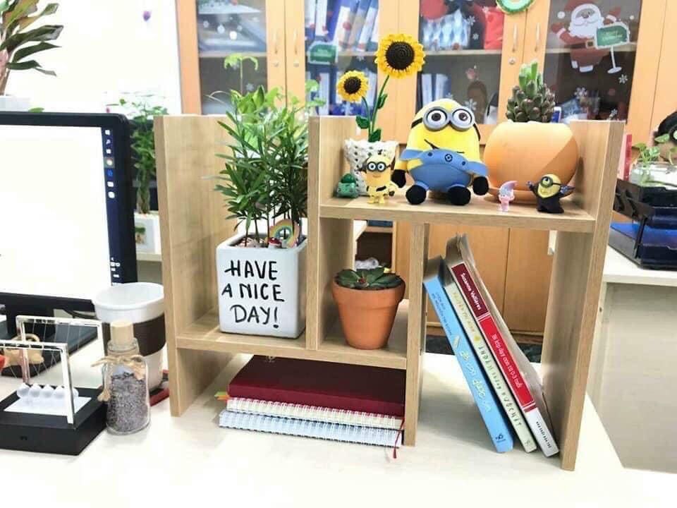 KỆ GỖ ĐỂ BÀN