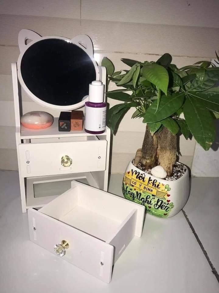 KỆ MỸ PHẨM TAY THỎ