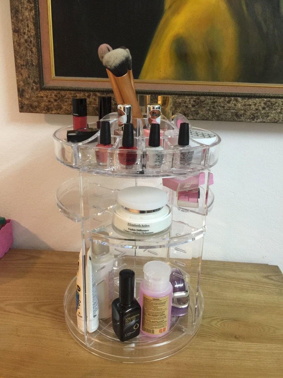 KỆ MỸ PHẨM XOAY