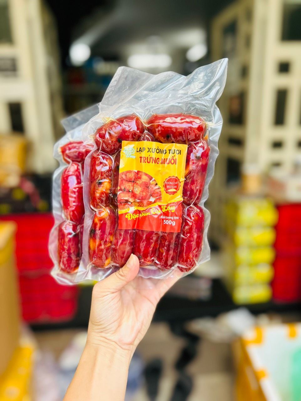 LẠP XƯỞNG TRỨNG MUỐI -  1 KÍ 