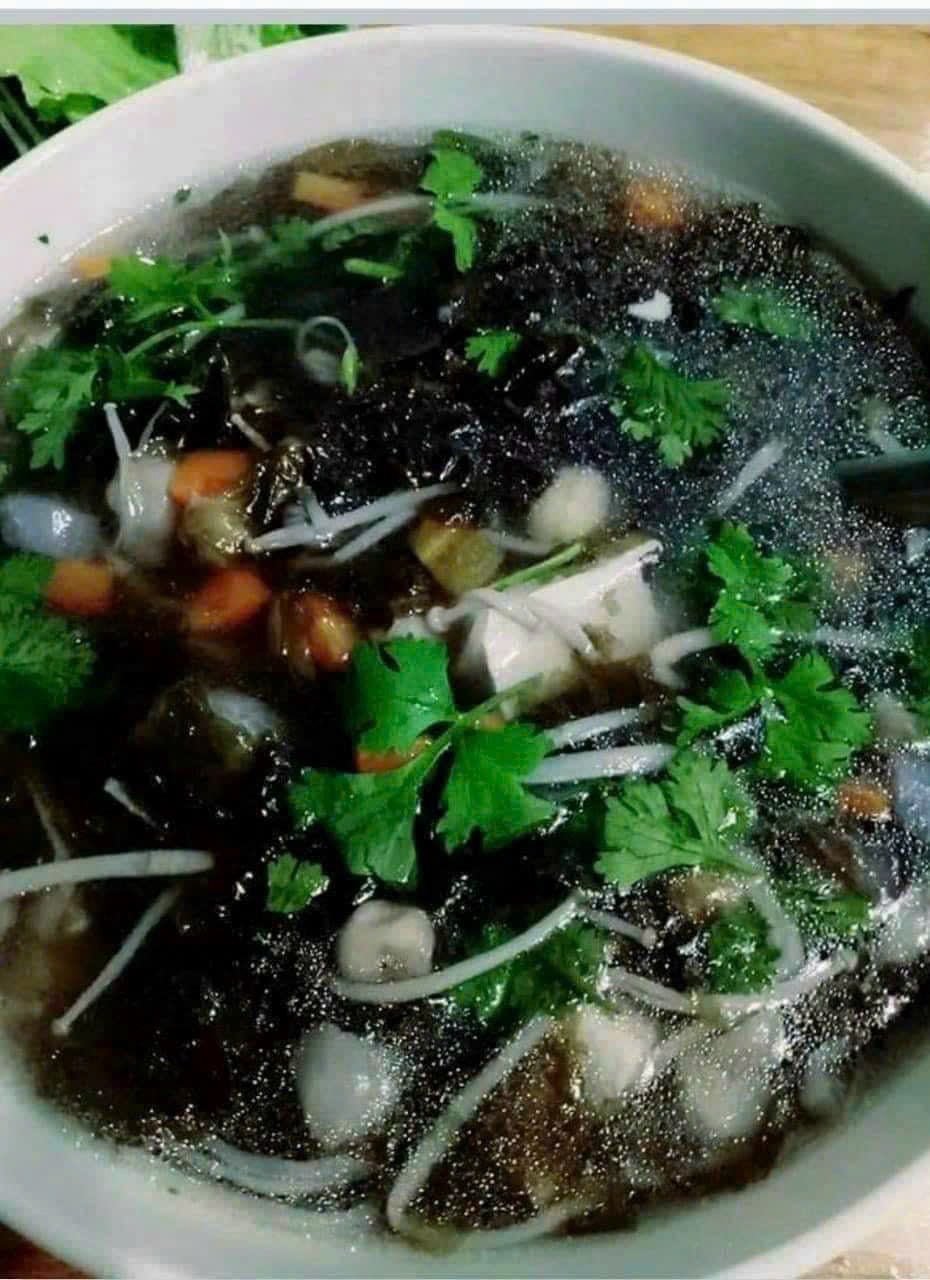 Rong biển nấu canh