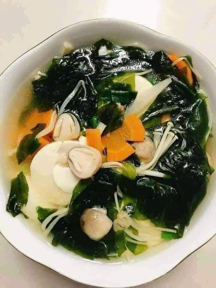 Rong biển nấu canh