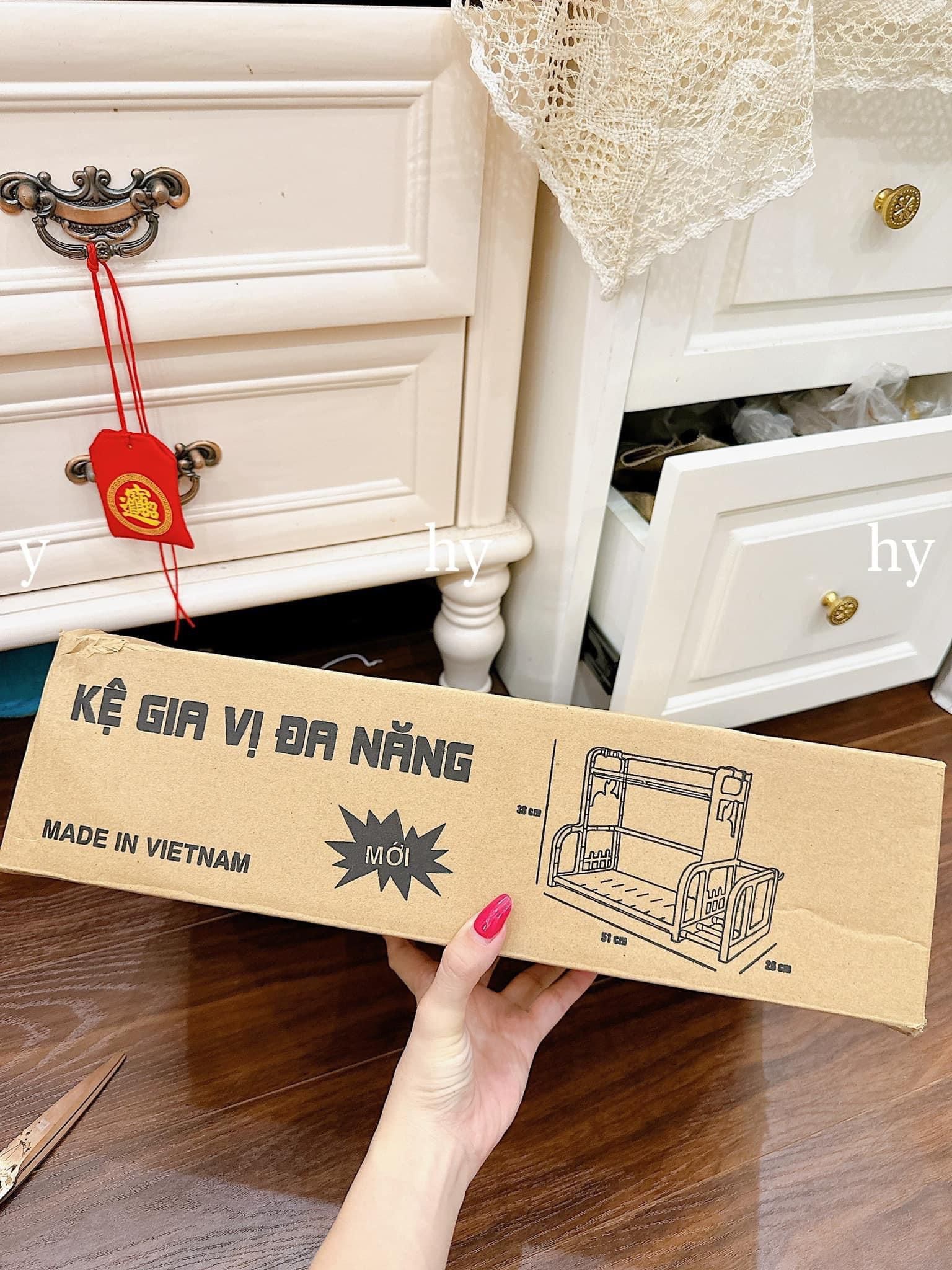 KỆ GIA VỊ CHỮ H ĐA NĂNG 