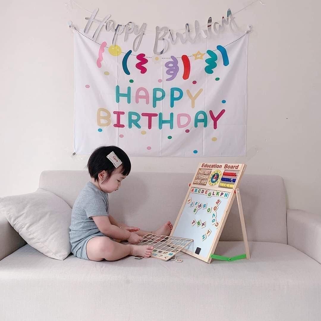 BẢNG NAM CHÂM XOAY 02 MẶT THÔNG MINH 