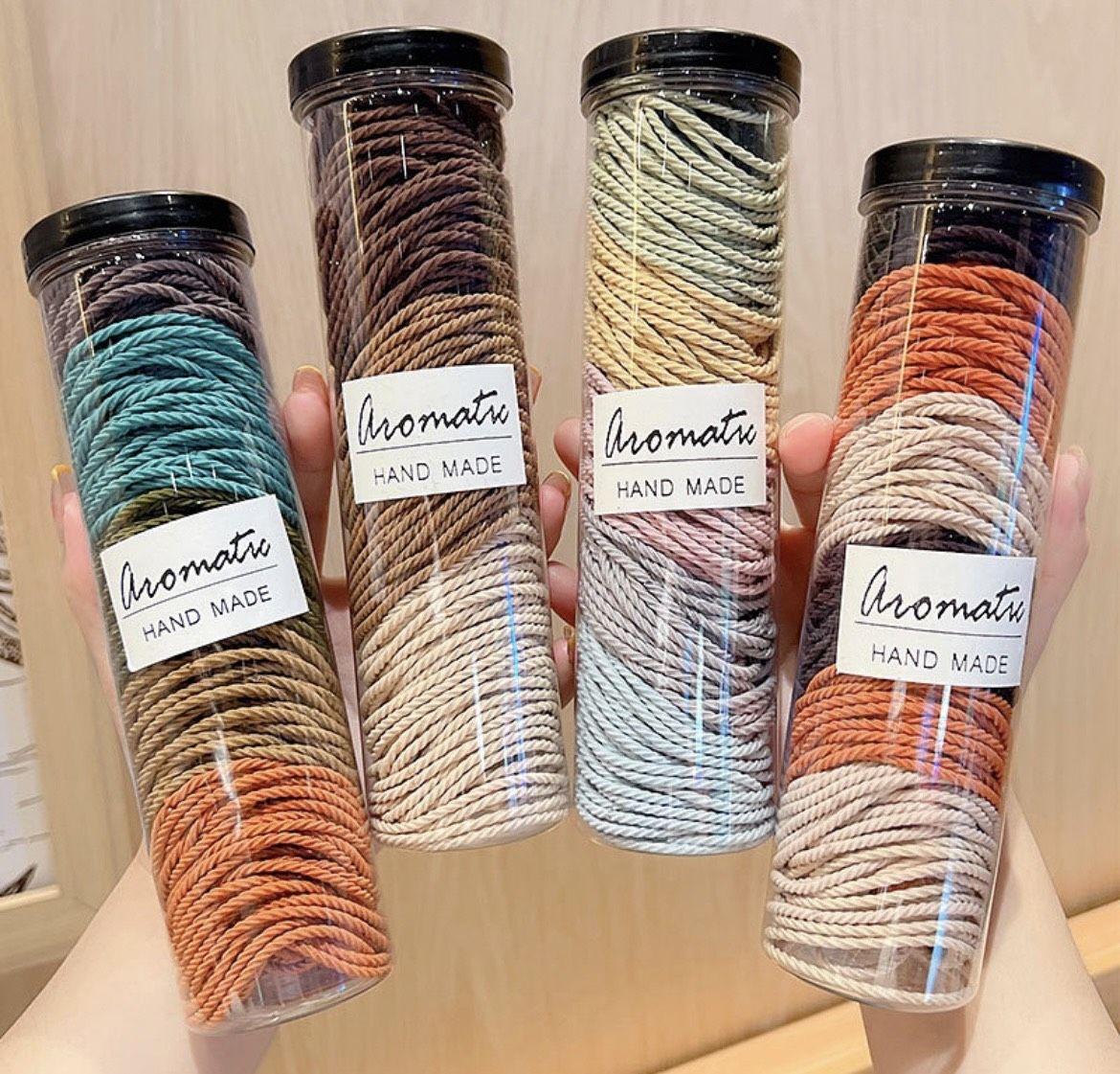  ỐNG THUN CỘT TÓC 100 SỢI - SET 2 ỐNG 