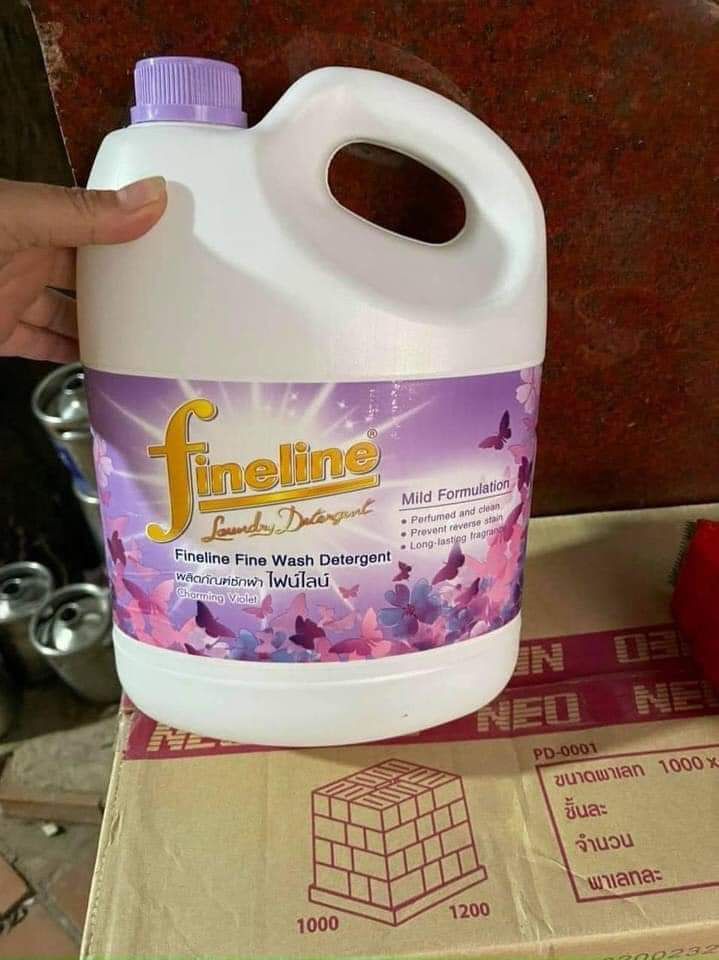Nước giặt FINELINE THAI LAN VÀ NƯỚC XẢ FINELINE