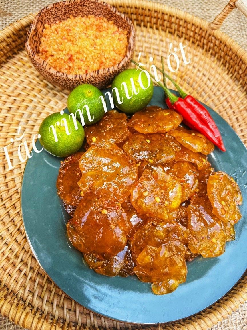 TẮC RIM MUỐI ỚT - HŨ 500gr