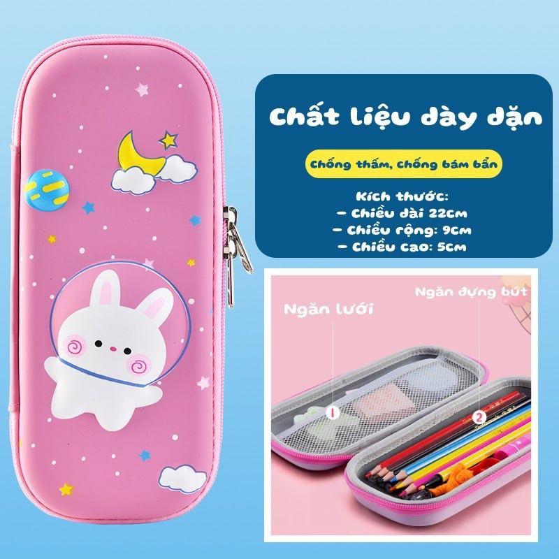 HỘP BÚT 3D HỌC SINH