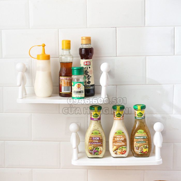 KỆ ĐA NĂNG DÁN TƯỜNG HÌNH NGƯỜI 