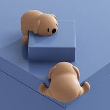 COMBO 04 BỊT GÓC BÀN GẤU CON 