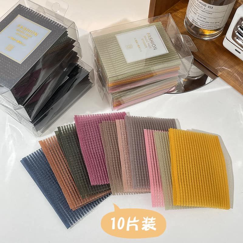 SET 10 MIẾNG DÁN GIỮ CỐ ĐỊNH TÓC NHIỀU MÀU