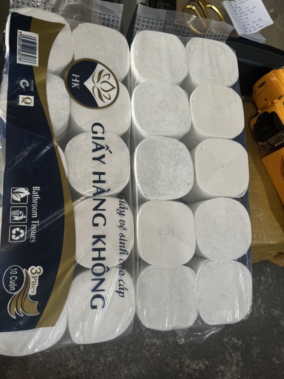 GIẤY VỆ SINH VIETNAMAIRLINE LỐC 10 CUỘn