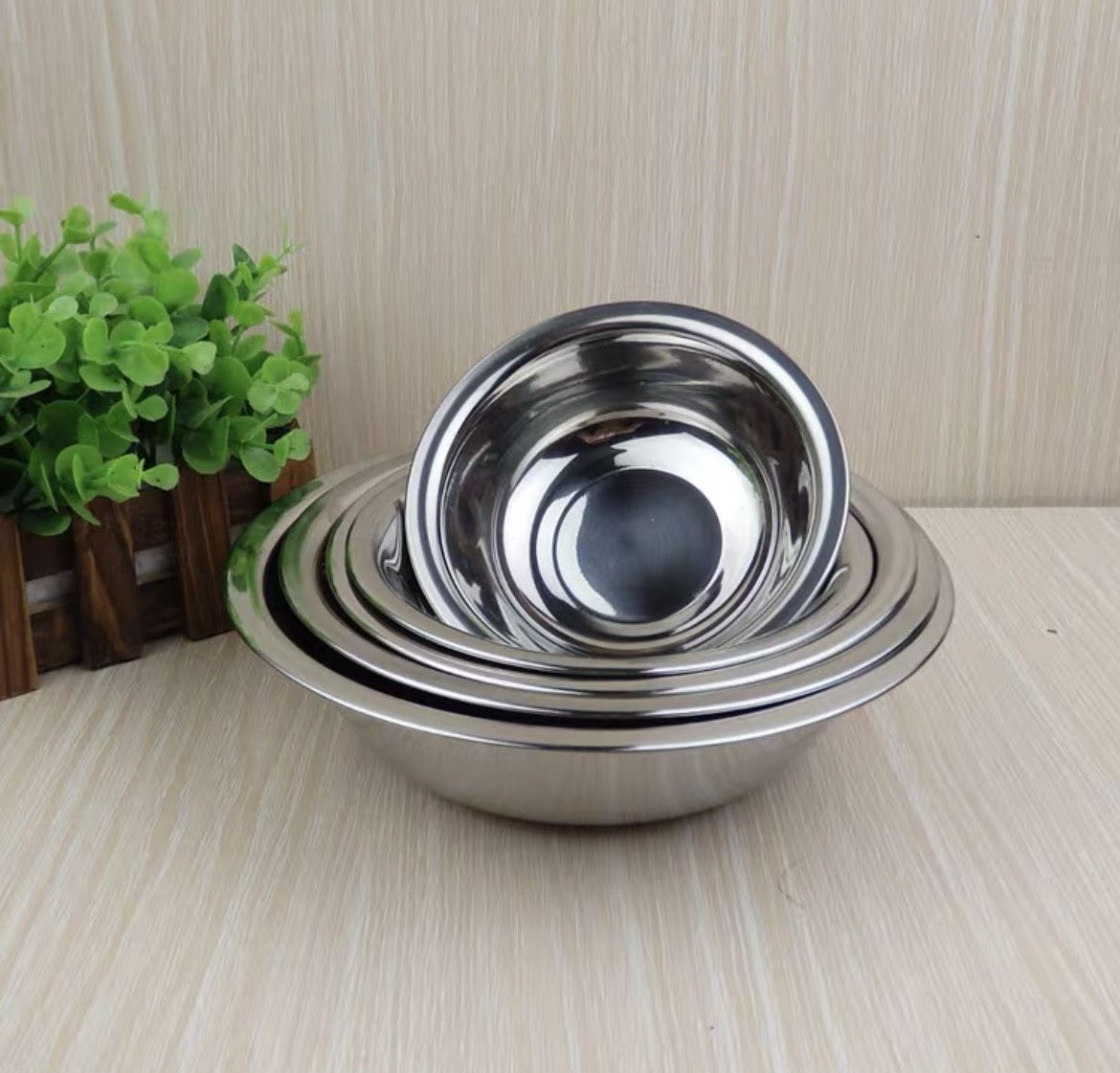 BỘ THAU RỔ INOX 05 MÓN