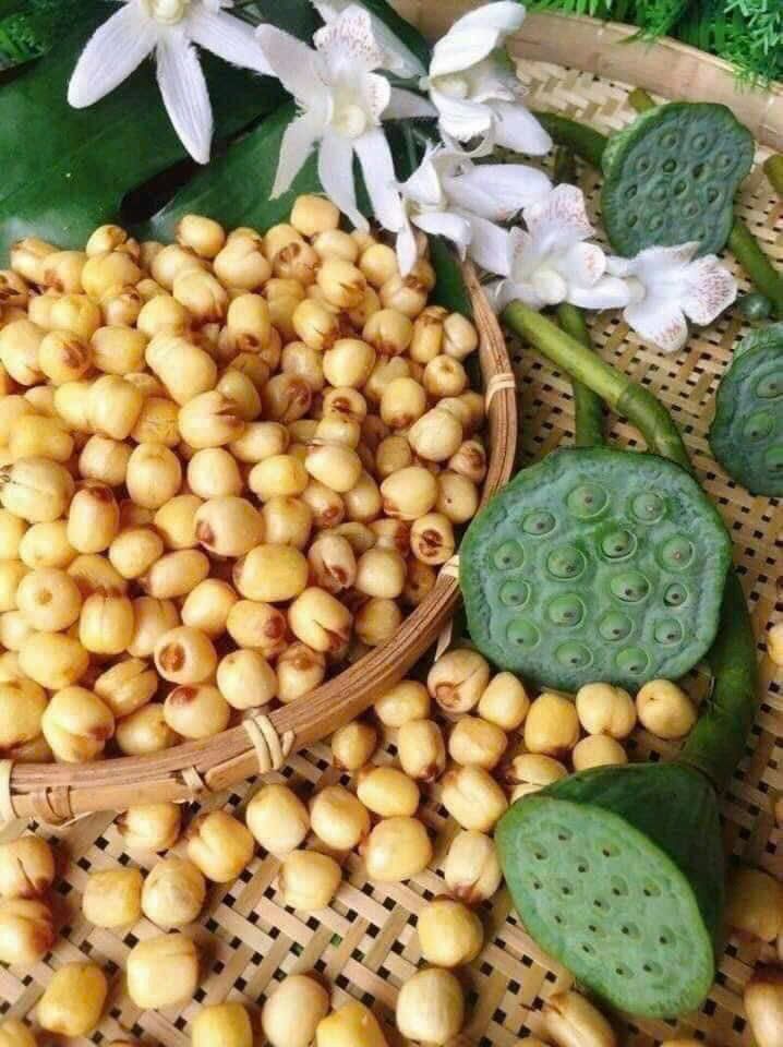 HẠT SEN SẤY GIÒN ĂN LIỀN