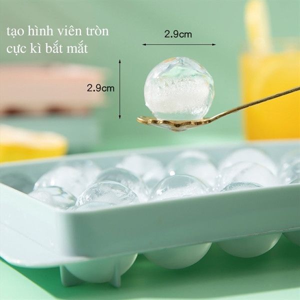 KHAY ĐÁ BI TRÒN 33 VIÊN - SET 3 KHAY 